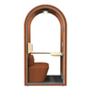 DUKE Single Seater Acoustic Office Silent Booth Pod - Orange