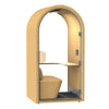 DUKE Single Seater Acoustic Office Silent Booth Pod - Yellow