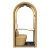 DUKE Single Seater Acoustic Office Silent Booth Pod - Yellow