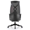 Murry  High Back Office Chair with Retractable Footrest - Black