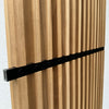 WOODFLEX Outdoor & Indoor Solid Hard Wood Slat Wall & Fencing Cladding - Oak - 2700mm x 545mm (Copy)