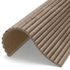 WOODFLEX Flexible Wooden Slat Wall Panel - Walnut Veneer - 2700mm x 600mm - Half Round 37mm