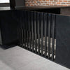 DAXTON Executive Desk with Right Return with Lift 200cm - Black