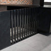 DAXTON Executive Desk with Left Return with Lift 200cm - Black