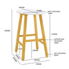 Hetty Counter Stool - Black Ash Veneer
