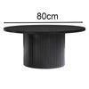 KENZI Coffee Table 80cm - Black