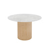 BLANCHE Dining Table 120cm - Terrazzo Stone