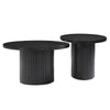 KENZI Coffee Table 80cm - Black