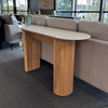 FLEUR Console Table - Oak