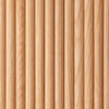 WOODFLEX Flexible Wooden Slat Wall Panel - Oak Veneer - 2700mm x 600mm - Half Round 37mm