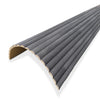 WOODFLEX Flexible Wooden Slat Wall Panel - Black Oak - 2700mm x 600mm - Half Round 37mm