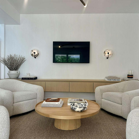 WOODFLEX WHITE PRIMED FLEXIBLE - HALF ROUND 27 - 2700mm X 600mm
