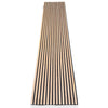WOODFLEX Flexible Acoustic Slat Wall Panel - Half Round Oak Veneer - 2700mm x 600mm
