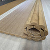 WOODFLEX Flexible Wooden Slat Wall Panel - Oak Veneer - 2700mm x 600mm - Mini Half Round
