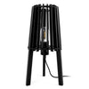 Fidel Timber Floor Lamp 1.3M - Black