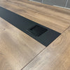 VIDAL Boardroom Table 3.6M x 1.2m  - Mahogany Colour