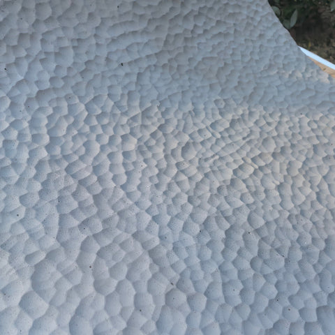 WOODFLEX FLEXIBLE PU STONE PANEL - HIVE STONE White - 1200 x 600mm - innovatec.com.au