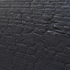 WOODFLEX FLEXIBLE PU STONE PANEL - CHARCOAL BURN WOOD Black - 2700 x 600mm