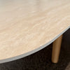EVERLY Extendable Dining Table 180-270cm - Ceramic & Ash Veneer