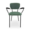 KELBY Arm Chair - Jade + Black