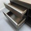 CARTER Executive Office Desk with Right Return 2.2M - Coffee & Grey
