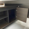 CARTER Executive Office Desk with Right Return 2.2M - Coffee & Grey