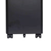 MARLO 3 Drawer Slim Mobile Pedestal Filing Cabinet - Black