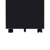 MARLO 3 Drawer Mobile Pedestal Filing Cabinet - Black