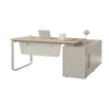 KELIAN Reversible Executive Desk with Return - 180cm - Oak