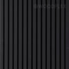 WOODFLEX Flexible Acoustic Wood Slat Wall Panel, Black Veneer - 2400mm x 600mm