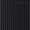 WOODFLEX Flexible Acoustic Wood Slat Wall Panel, Black Veneer - 2700mm x 600mm