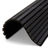 WOODFLEX Flexible Acoustic Wood Slat Wall Panel, Black Veneer - 2700mm x 600mm