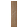 WOODFLEX Flexible Acoustic Wood Slat Panel - 3 Sided Full Wrap Oak Veneer on Black - 2700mm x 600mm