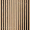 WOODFLEX Flexible Acoustic Wood Slat Wall Panel, Oak Veneer - 2400mm x 600mm