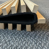 WOODFLEX Flexible Acoustic Battened Wood Slat Panel - 3 Sided Full Wrap Oak Veneer - 2700mm x 600mm