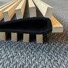 WOODFLEX Flexible Acoustic Battened Wood Slat Panel - 3 Sided Full Wrap Oak Veneer - 2700mm x 600mm