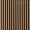 WOODFLEX Flexible Acoustic Battened Wood Slat Panel - 3 Sided Full Wrap Oak Veneer - 2700mm x 600mm