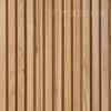 WOODFLEX Outdoor & Indoor Solid Hard Wood Slat Wall & Ceiling Cladding - Oak - 2700mm x 545mm