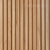 WOODFLEX Outdoor & Indoor Solid Hard Wood Slat Wall Ceiling Pool Fence Cladding - Paulownia - 2700mm x 545mm