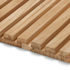 WOODFLEX Outdoor & Indoor Solid Hard Wood Slat Wall Ceiling Pool Fence Cladding - Paulownia - 3000mm x 545mm