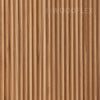 WOODFLEX Flexible Solid Paulownia Wood Slat Wall Panel - 2400mm x 595mm - Wave