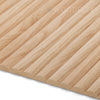 WOODFLEX Flexible Wooden Slat Wall Panel - Oak Veneer - 3000mm x 600mm - Half Round