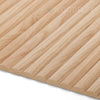 WOODFLEX Flexible Wooden Slat Wall Panel - Oak Veneer - 2700mm x 600mm - Half Round