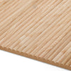 WOODFLEX Flexible Wooden Slat Wall Panel - Oak Veneer - 2700mm x 600mm - Slats