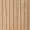 WOODFLEX Flexible Wooden Slat Wall Panel - Oak Veneer - 2700mm x 600mm - Trapezium