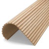 WOODFLEX Flexible Wooden Slat Wall Panel - Oak Veneer - 2700mm x 600mm - Wave