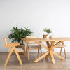 KAIRI Dining Chair - Natural & Rattan
