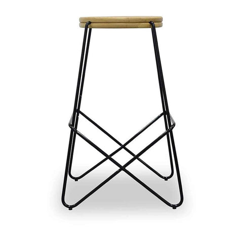 STARK Wooden Topped  Counter Stool