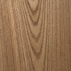 SILVAN 180cm Rectangular Dining Table Oak & Cement curved top - Oak