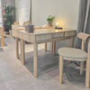 LUDLOW Study/Working Desk 140cm - White Wash Oak